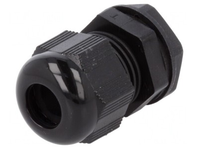 Garnitură de etanşare M16 poliamidă neagră IP66/IP68 foto