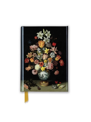 National Gallery - Bosschaert: A Still Life of Flowers (Foiled Pocket Journal) foto