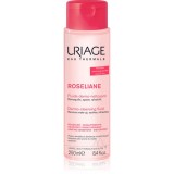 Uriage Roseliane Dermo-Cleansing Fluid lotiune de curatare pentru netezirea pielii 250 ml