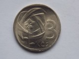 3 KORUN 1966 CEHOSLOVACIA-AUNC