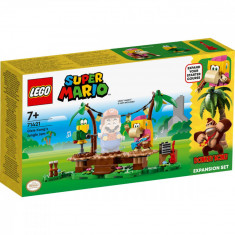 LEGO® Super Mario - Set de extindere Concertul lui Dixie Kong in jungla (71421)