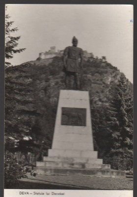 CPIB 15464 DEVA. STATUIA LUI DECEBAL, RPR foto