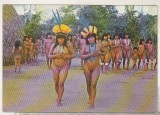 Bnk cp Brazilia - Dans ritual Yamaricuma - uzata, Circulata, Printata