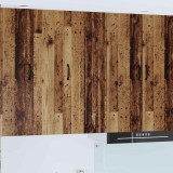 VidaXL Dulap suspendat de bucătărie cu ușă Lemn Vechi 40 x 31 x 100 cm 885123
