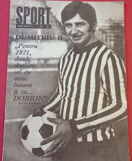 Revista SPORT nr.3/februarie 1971 (prezentare STEAGUL ROSU BRASOV) foto