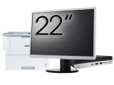 Pachet Calculator Second Hand HP EliteDesk 800 G5 Mini PC, Intel Core i5-9500T 2.20 - 3.70GHz, 8GB DDR4, 256GB SSD + Monitor 22&amp;quot; &amp; Imprimanta Bro