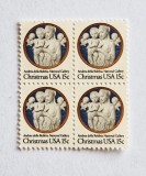 Cumpara ieftin 4 timbre Statele Unite bloc de 4 val. MNH 1978 Andrea della Robbia _ Scott 1768, SUA, Arta, Nestampilat
