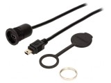 Cablu-adaptor USB B mini soclu la USB B mini mufă 2.0