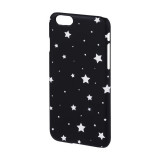 Carcasa Lumi Stars iPhone 5/5s Hama, Negru/Alb, iPhone 5/5S/SE, Plastic