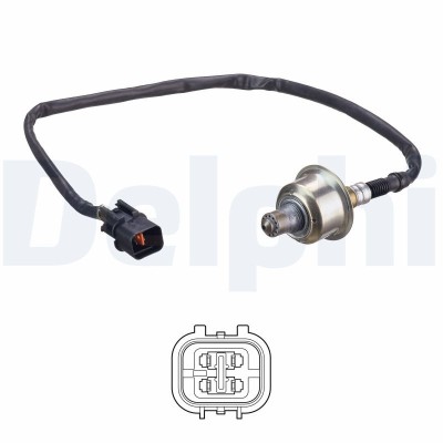 DELPHI ES21317-12B1 Sonda Lambda foto