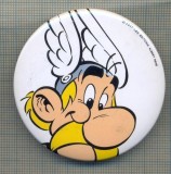 Y 1166 INSIGNA - ASTERIX -PERSONAJ DIN CICLUL ,,ASTERIX&quot; - PENTRU COLECTIONARI