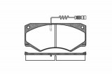 Placute frana fata Mercedes Clasa G (W460), 03.1979-08.1993, marca SRLine S70-0148