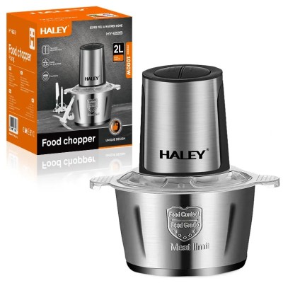 Tocator-Blender Haley 500W cu vas de inox de 2L &amp;ndash; Mixare rapida si eficienta foto