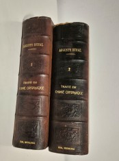 Carte veche 1896 Auguste Behal Tratat de Chimie Organica Limba franceza