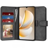 Husa pentru Realme Note 70T, Techsuit, Diary Book, Neagra