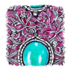 Sticker decorativ Abstract, Mov, 55 cm, 11655ST foto
