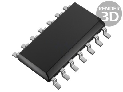 Interfață linie IC 400Mbps LVTTL foto