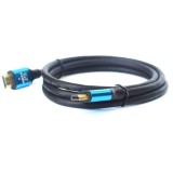 Cablu HDMI de inalta performanta, SIPU, pentru HDTV 1080p, suporta cabluri audio si video, 4K, lungime 2M, negru