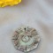 AMULETA BAGUA VINTAGE, LUCRATA IN JAD MARO