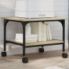 VidaXL Suport imprimantă 2 niveluri stejar sonoma 50x40x38 cm lemn 842282