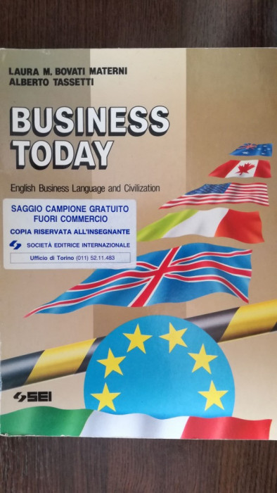 Business Today: English Bussines Language and Civilization-Alberto Tassetti