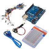 Kit compatibil Arduino UNO cu breadboard si conectori OKY1006-1, CE Contact Electric