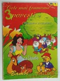 CARTE DE COLORAT , CELE MAI FRUMOASE 3 POVESTI , POVESTIM SI COLORAM , NUMARUL 1