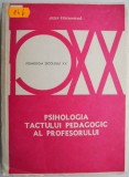 Psihologia tactului pedagogic al profesorului &ndash; Jozef Stefanovic
