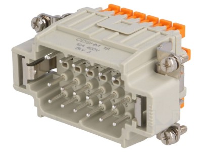 Conector HDC tată 18 pin 10A foto
