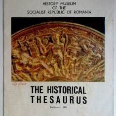 Brosura ,,Tezaurul istoric al Romaniei", 1973, 'The Historical Thesaurus'