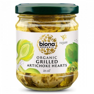 Anghinare la gratar in ulei, bio, 190g, Biona foto