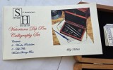 Set vintage de caligrafie britanic Stuart Houghton