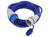 Prelungitor albastru 10m 16A 3x2,5mm2, KEL