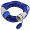 Prelungitor albastru 10m 16A 3x2,5mm2