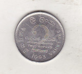 Bnk mnd Sri Lanka 2 rupii 1993, Asia