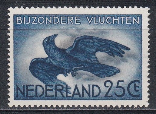 Olanda 1953 - Vultur, valoare nouă, MNH