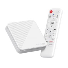 TV Box iSEN H96 MAX H313, 4K Ultra HD, 2GB RAM, 16GB ROM, Android 14, Quad Core, WiFi6, BT5.0, OK Google