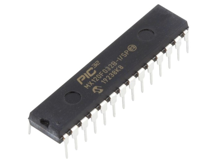 Microcontroler PIC 32kB THT DIP28