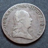 Austria 1/4 Thaler/ Taler 1792 /A Viena argint Leopold ll