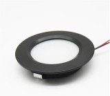Spot led aplicat cu inductie DC12V 2-2.5W alb cald negru inductie 5-10cm