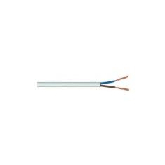 Cablu bifilar dublu izolat 2x0.5mm MYYUP electric alb