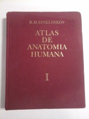 ATLAS DE ANATOMIA HUMANA vol.I (in limba spaniola) - R. D. SINELNIKOV