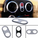 Capac panou de comutator dublu din otel inoxidabil, potrivit pentru Mazda MX5 NA 89-98 Performance AutoTuning