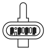 BOSCH 0 258 005 703 Sonda Lambda