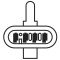 BOSCH 0 258 005 703 Sonda Lambda