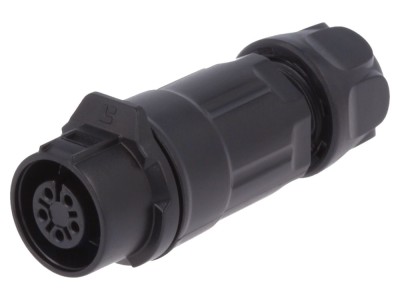Conector circular mufă 5-PIN aurit foto