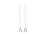 Suport bicicleta tavan Dresco, 2 carlige cu lant, 2x50cm