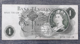 1 Pound ND ( 1970 - 1978 ) Marea Britanie Anglia / lira J. B. Page / 735129