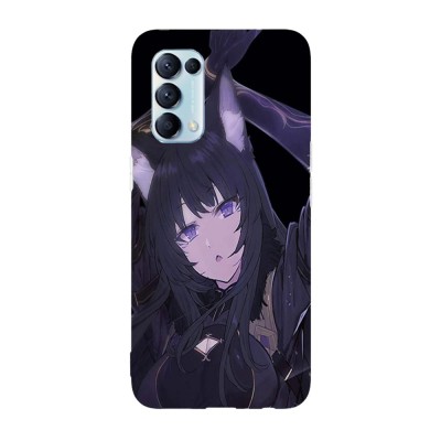 Husa compatibila cu Oppo A72, Viceversa, model Deltas Portrait The Eminence in Shadow, Silicon, TPU foto