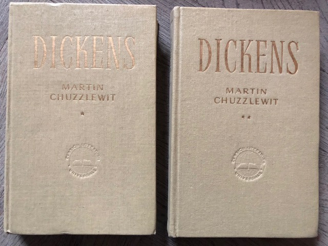 Martin Chuzzlewit - Charles Dickens,2 volum3,cartonata
